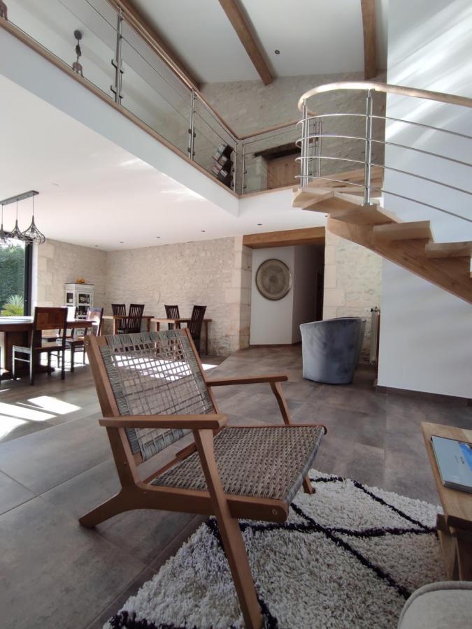 Bed and Breakfast Les Cuves - Saintes Chaniers Exteriér fotografie
