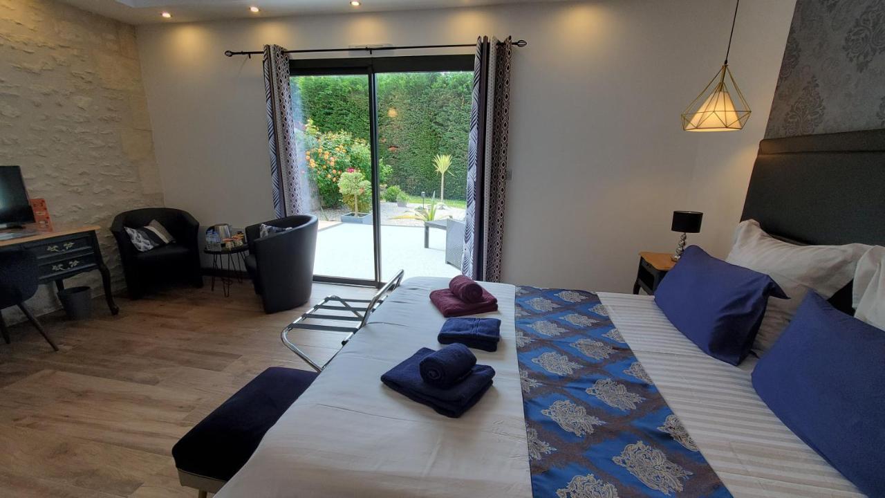 Bed and Breakfast Les Cuves - Saintes Chaniers Exteriér fotografie