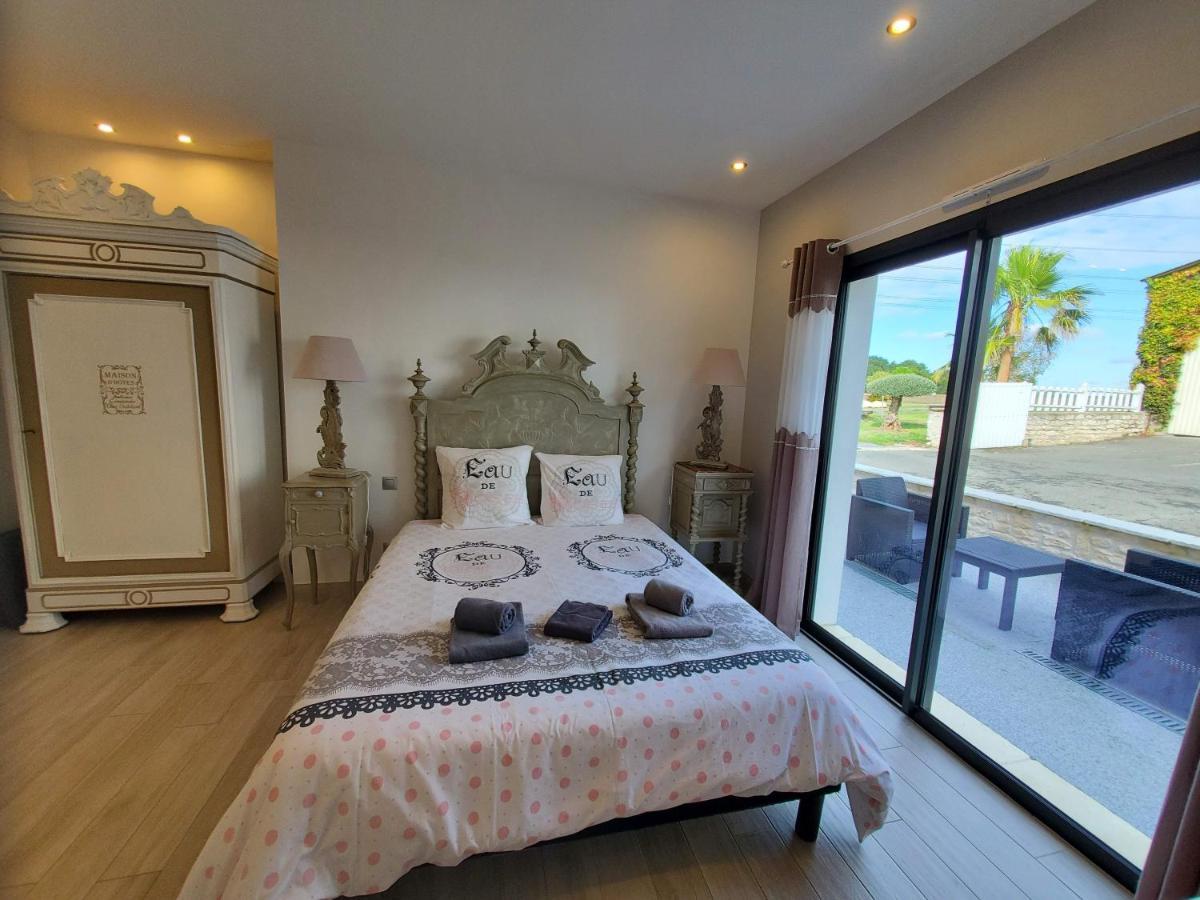 Bed and Breakfast Les Cuves - Saintes Chaniers Exteriér fotografie