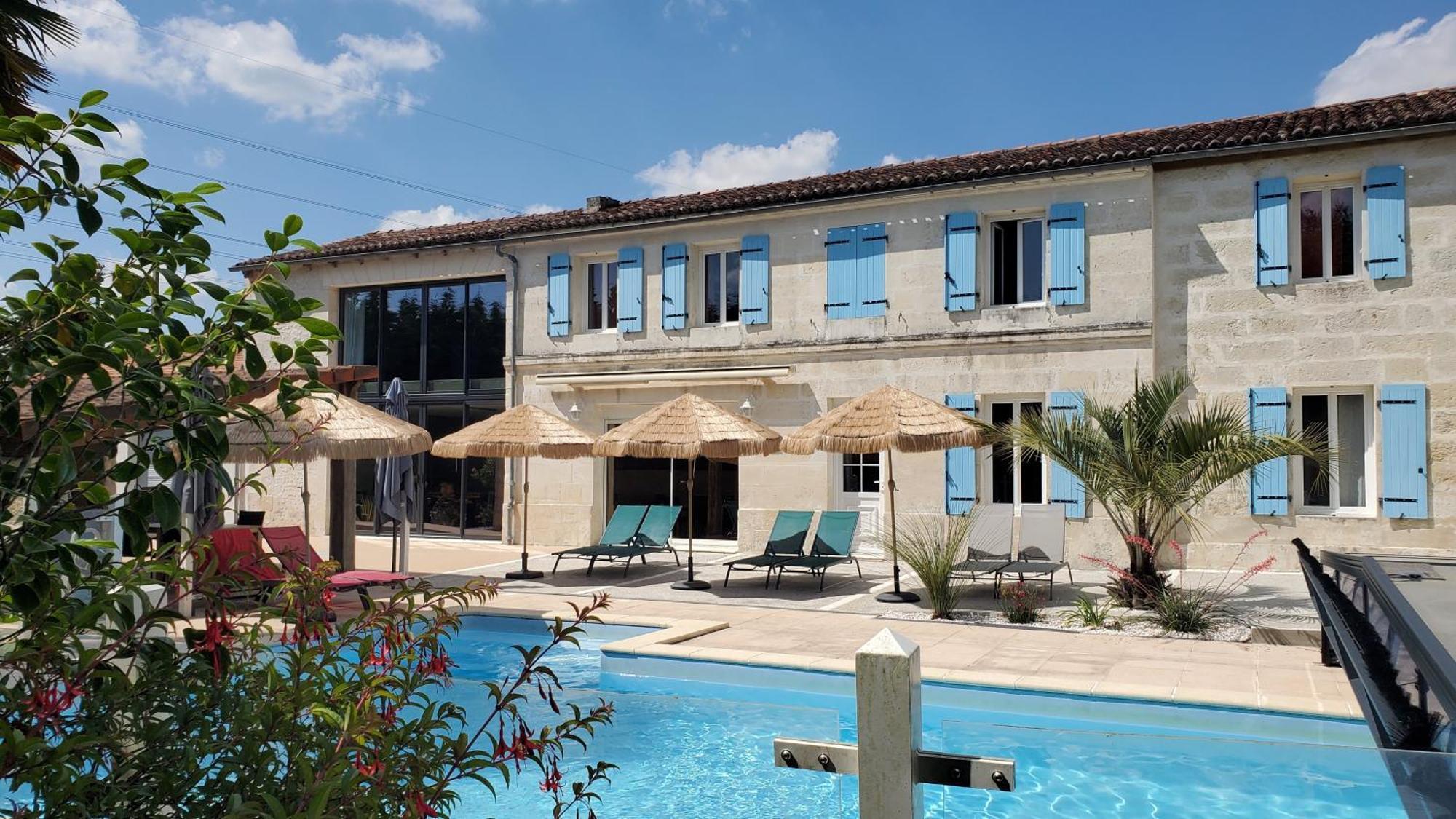 Bed and Breakfast Les Cuves - Saintes Chaniers Exteriér fotografie